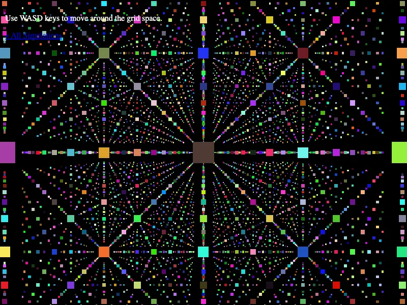 3D Grid Space