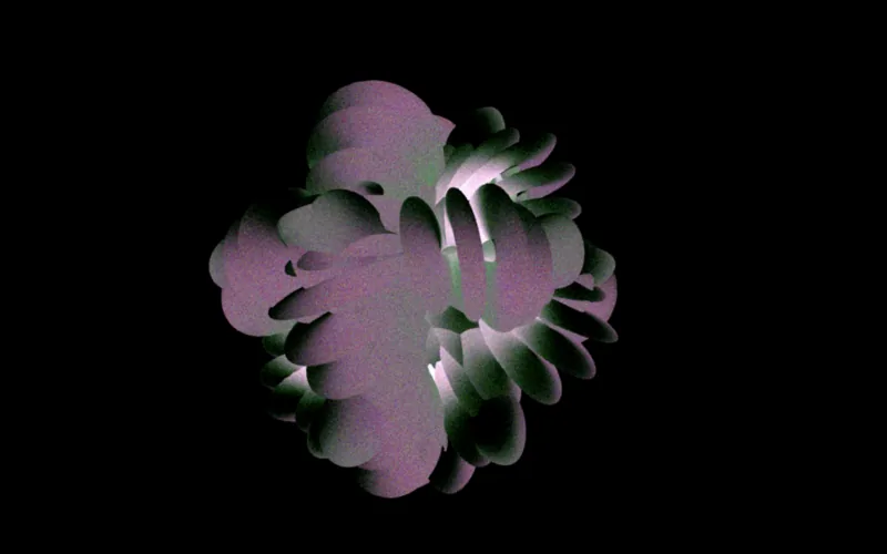 Non-Euclidean Quantum Bubbles