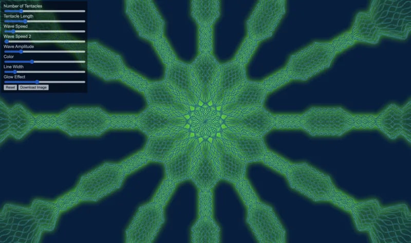 Tentacle Art Generator