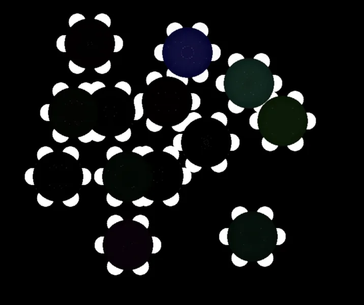 Metatron's Cube Light Grid