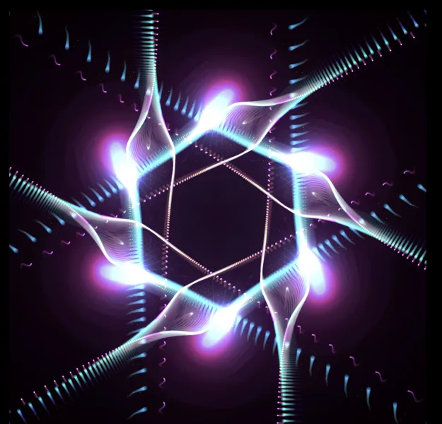 Radial HSB Color Pattern